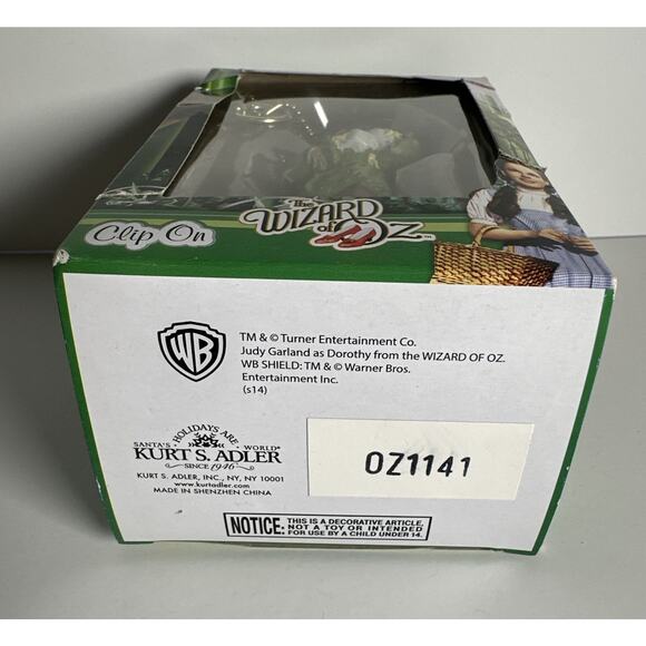 Kurt Adler Wizard Of Oz Scarecrow Clip On Key Chain - Picture 6 of 6